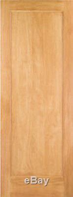 1 Panel Flat Mission / Shaker Stain Grade Pine Solid Core Interior Wood Doors