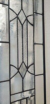 2 Avail- Stained Glass Window Panel-Sidelight/Transom? 36 1/2 X 8 1/2 HMD-US