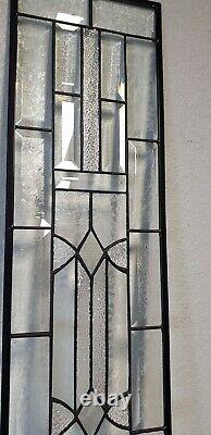 2 Avail- Stained Glass Window Panel-Sidelight/Transom? 36 1/2 X 8 1/2 HMD-US