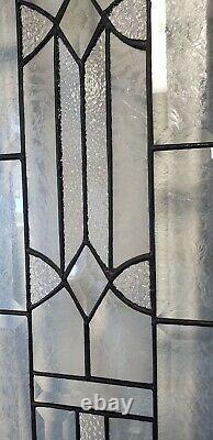 2 Avail- Stained Glass Window Panel-Sidelight/Transom? 36 1/2 X 8 1/2 HMD-US