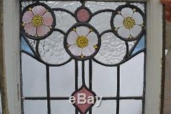 2 handpainted leaded light stained glass window panels R784b. INSURANCE INCLUDED