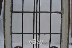 2 handpainted leaded light stained glass window panels R784b. INSURANCE INCLUDED