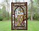 20 x 34 Alphonse Mucha Daytime ART, Stained Glass Window Panel