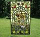 20 x 34 Decorative Tiffany Style stained glass window panel water lily Lotus
