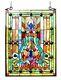 24 Tiffany-Style Victorian Stained Glass Hanging Window Panel Suncatcher NEW