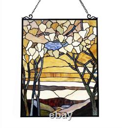 25 Antique Vintage Style Stained Glass Window Hanging Panel Suncatcher