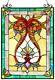 25 VIctorian Designer Tiffany Style Stained Glass Window Panel