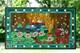 34.25 x 20.25 Stained Glass Window Panel Waterlily Pond QA039834