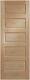 5 Panel Clear Pine Craftsman Raised Panel Stain Grade Solid Core Interior Doors
