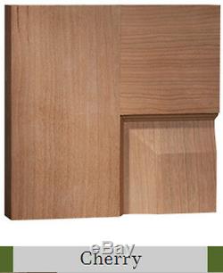 6 Panel Raised Cherry Solid Core Stain Grade Stile & Rail Interior Wood Doors