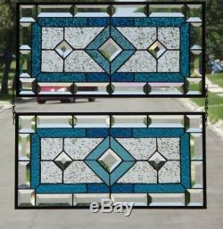 After the Storm 2 Panels available Beveled Stained Glass Window Panel