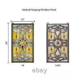 Amber Stained Glass Brandi'S Window Panel