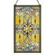Amber Stained Glass Brandi'S Window Panel