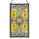 Amber Stained Glass Brandi'S Window Panel