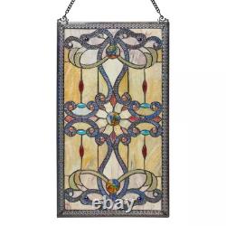 Amber Stained Glass Brandi'S Window Panel