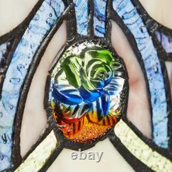 Amber Stained Glass Brandi'S Window Panel