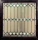 American Victorian Stained Glass Diamond Shaped Square Window Panels