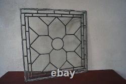 Antique Leaded Glass Windows Set of 4 Reclaimed Window Panels