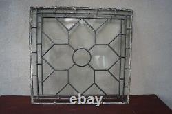 Antique Leaded Glass Windows Set of 4 Reclaimed Window Panels