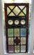 Antique Rectangular Stained Glass Panel. #7400/9