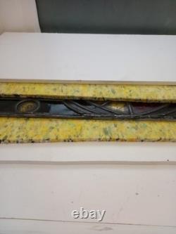 Antique Stained Glass Window Panel. Early Victorian. Beautifully Painted