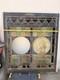 Antique Stained Glass Window Panel Religious Portrait Salvage c. 1890-1910 36x37