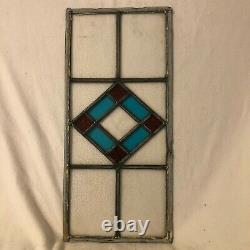 Antique Stained/Leaded Glass Panel