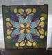 Antique Victorian Stained Glass Leaded Panel Tiffany Style Window VTG 24x24