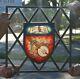 Architectural SalvageBanjo Stained Glass Panel in Excellent Condition