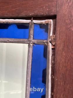 Beautiful Antique Stained Glass door panel (nr 1)