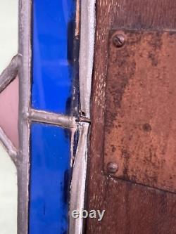 Beautiful Antique Stained Glass door panel (nr 1)