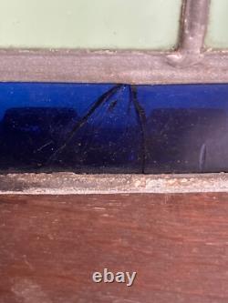 Beautiful Antique Stained Glass door panel (nr 1)