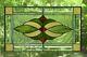 Beautiful Greens Color Stained glass and Beveled Panel