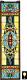 Blackstone Hall Stained Glass Window Hanging Panel, 9.00 X 35.00, Full Color