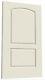 Caiman 2 Panel Arch Top Primed Solid Core Molded Wood Composite Doors Prehung