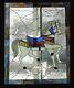 Carousel Horse #1 Stained Glass Window Panel EBSQ Artist