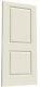 Carrara 2 Panel Square Primed Smooth Solid Core Molded Wood Composite Doors