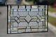 Classic Clear Beveled Stained Glass Panel 28 5/8x16 1/2