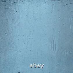 Contemporary Stained Glass panel, beveled handcrafted, window hanging 47 1/2 x 8