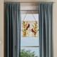 Cozy Cardinals Stained Glass Window Panel