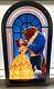 Disney's Beauty And The Beast 12 Stained Glass Panel Limited Ed. 2000 Piece