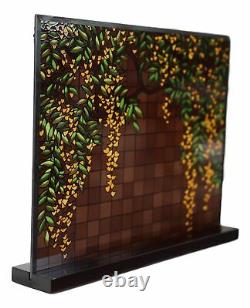 Ebros Frank Lloyd Wright D. D. Martin House Wisteria Wide Wall Panel 14