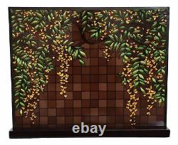 Ebros Frank Lloyd Wright D. D. Martin House Wisteria Wide Wall Panel 14