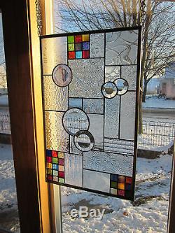Facination Stained Glass Windows Panel Transom