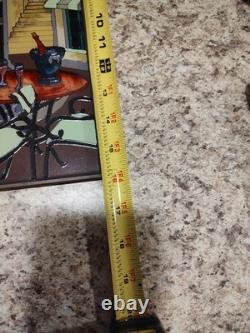 Fleurs French Design Stained Glass Window Panel Suncatcher Tiffany Style 19x25in