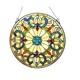 Frances Tiffany-Style Victorian 22 Height Stained Glass Window Panel, Multi