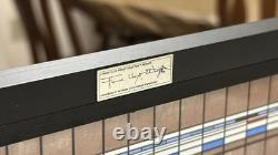 Frank Lloyd Wright FLW Stained Glass Panel! Spring Green Wisconsin Architecture