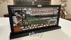 Frank Lloyd Wright FLW Stained Glass Panel! Spring Green Wisconsin Architecture