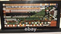 Frank Lloyd Wright FLW Stained Glass Panel! Spring Green Wisconsin Architecture