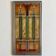 Frank Lloyd Wright Stained Glass/Bradley Mansion Skylight/WindowithTabletop/Used